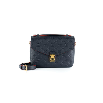 Louis Vuitton Pochette Metis Empreinte Black - THE PURSE AFFAIR