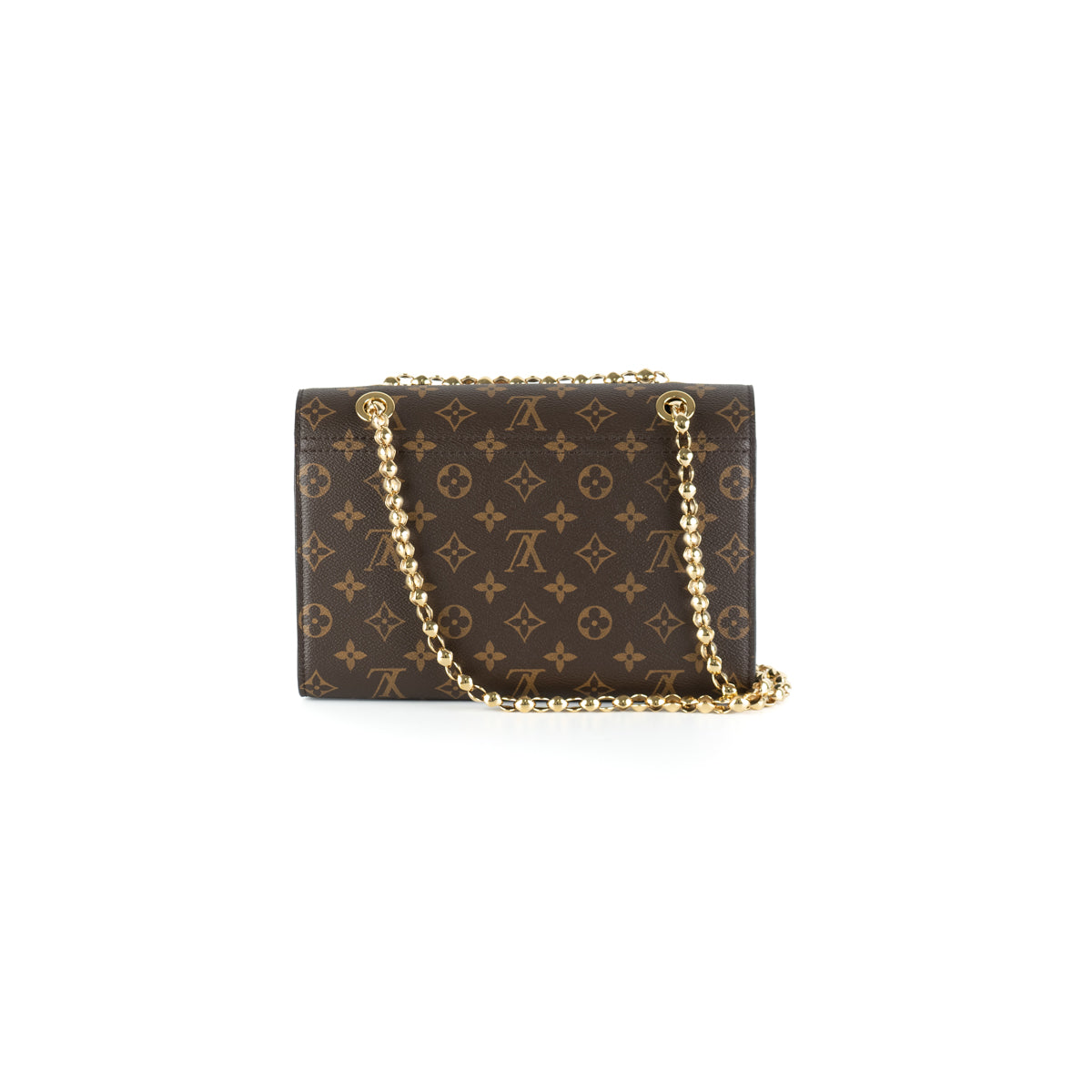 Louis Vuitton Blue Monogram Canvas and Leather Victoire Chain Bag Louis  Vuitton