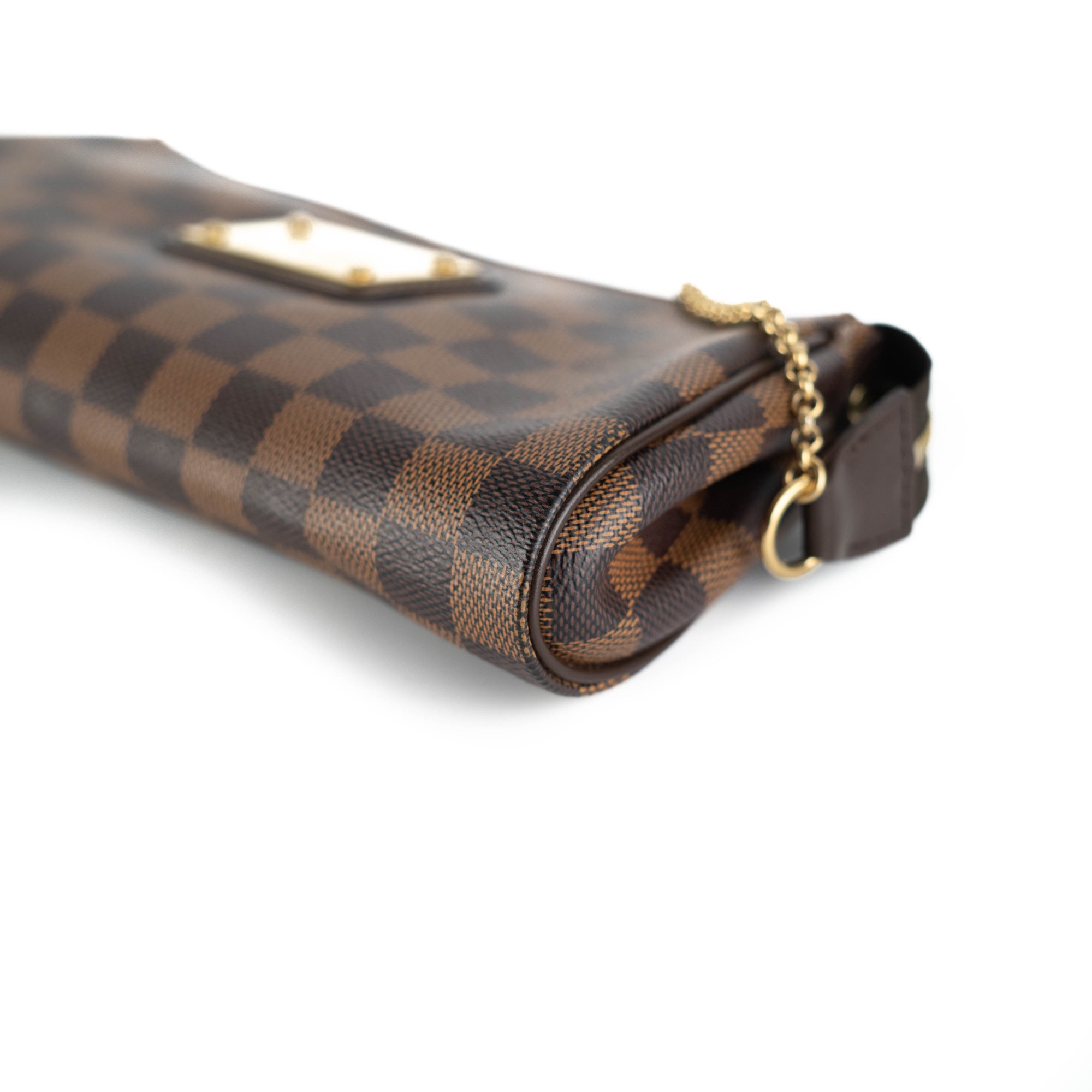 Louis Vuitton Eva Clutch Crossbody Damier Ebene - THE PURSE AFFAIR