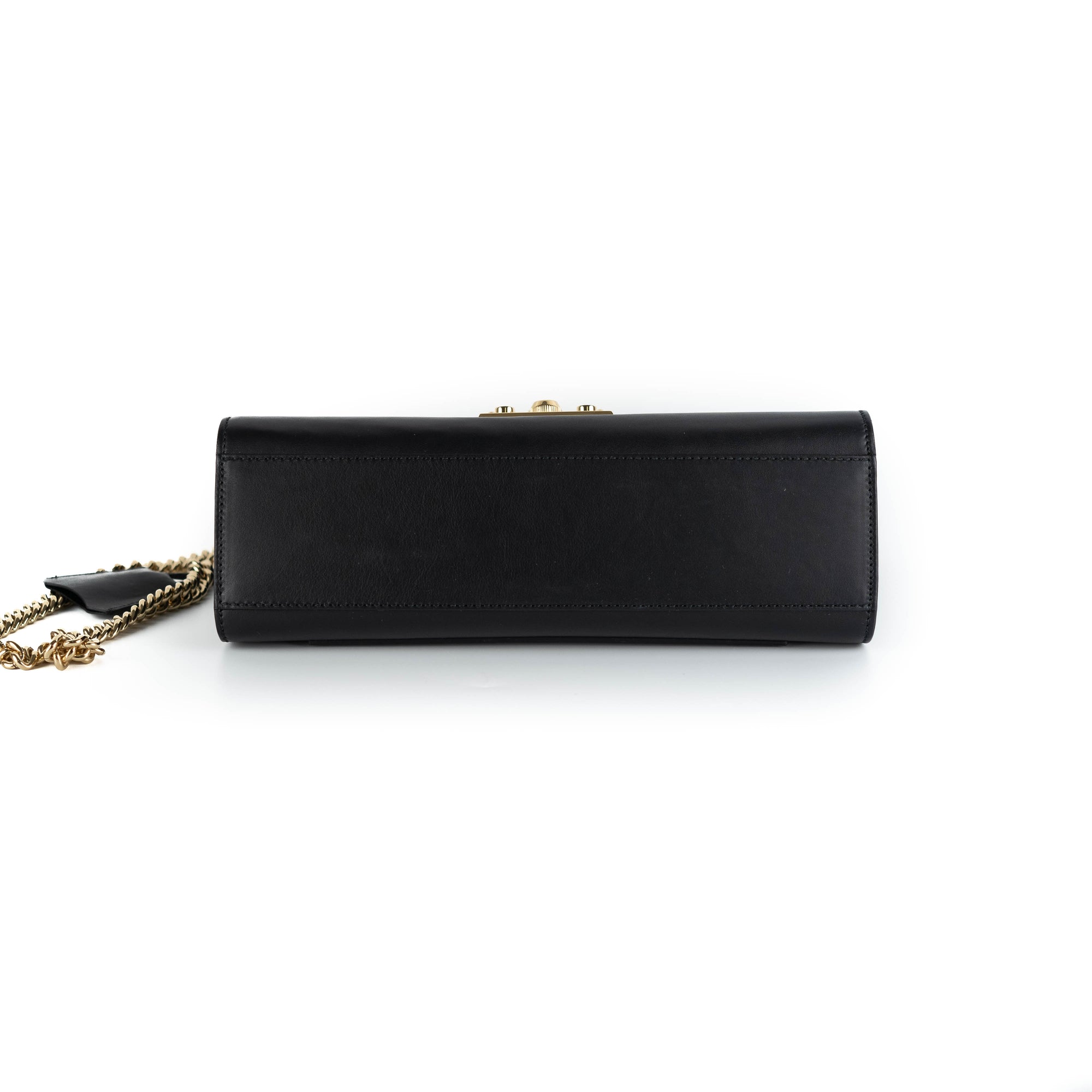 Padlock leather handbag Gucci Black in Leather - 27036600