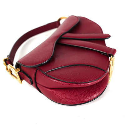 Dior Mini Saddle Bag With Strap - THE PURSE AFFAIR