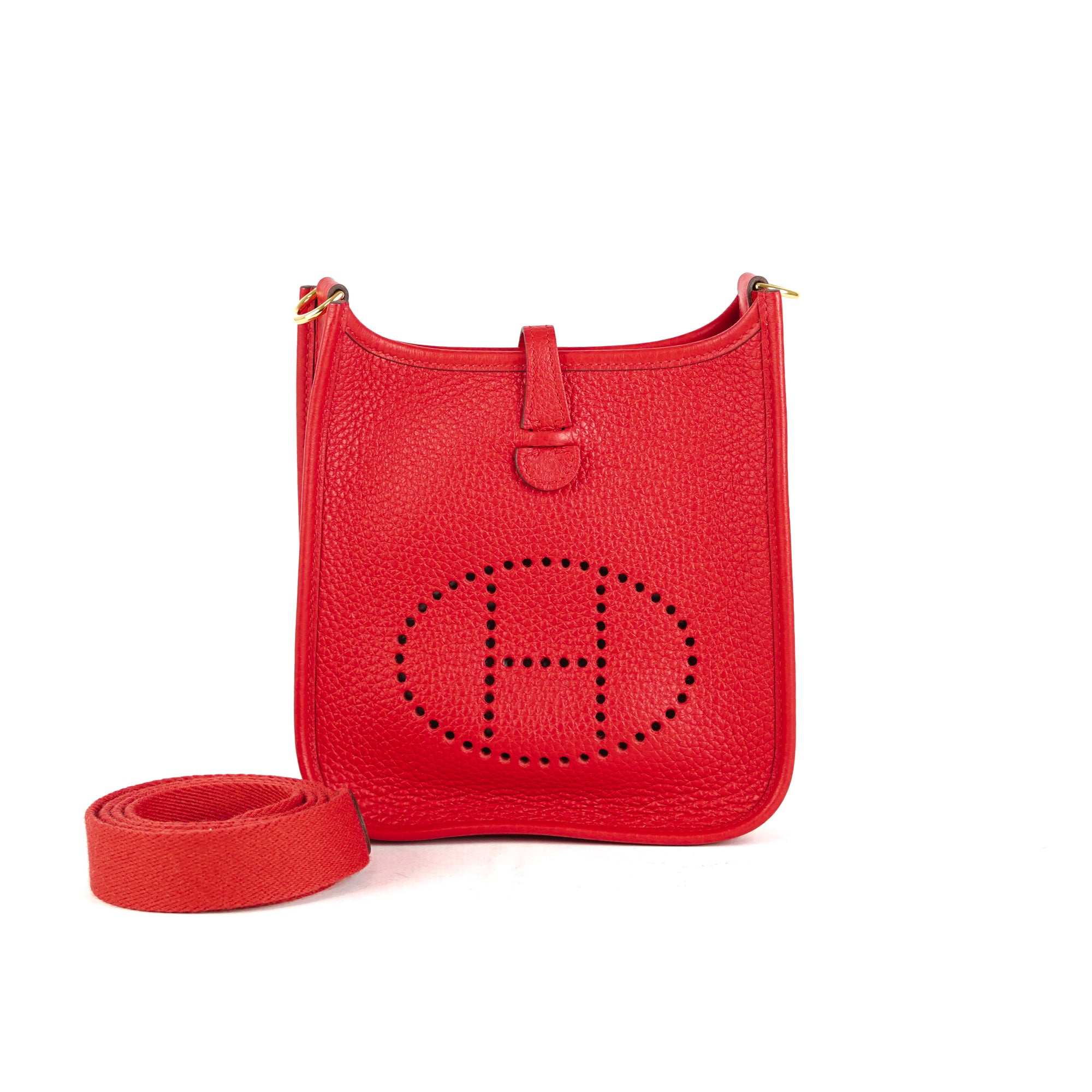 Hermès Evelyne 29 Red - Designer WishBags