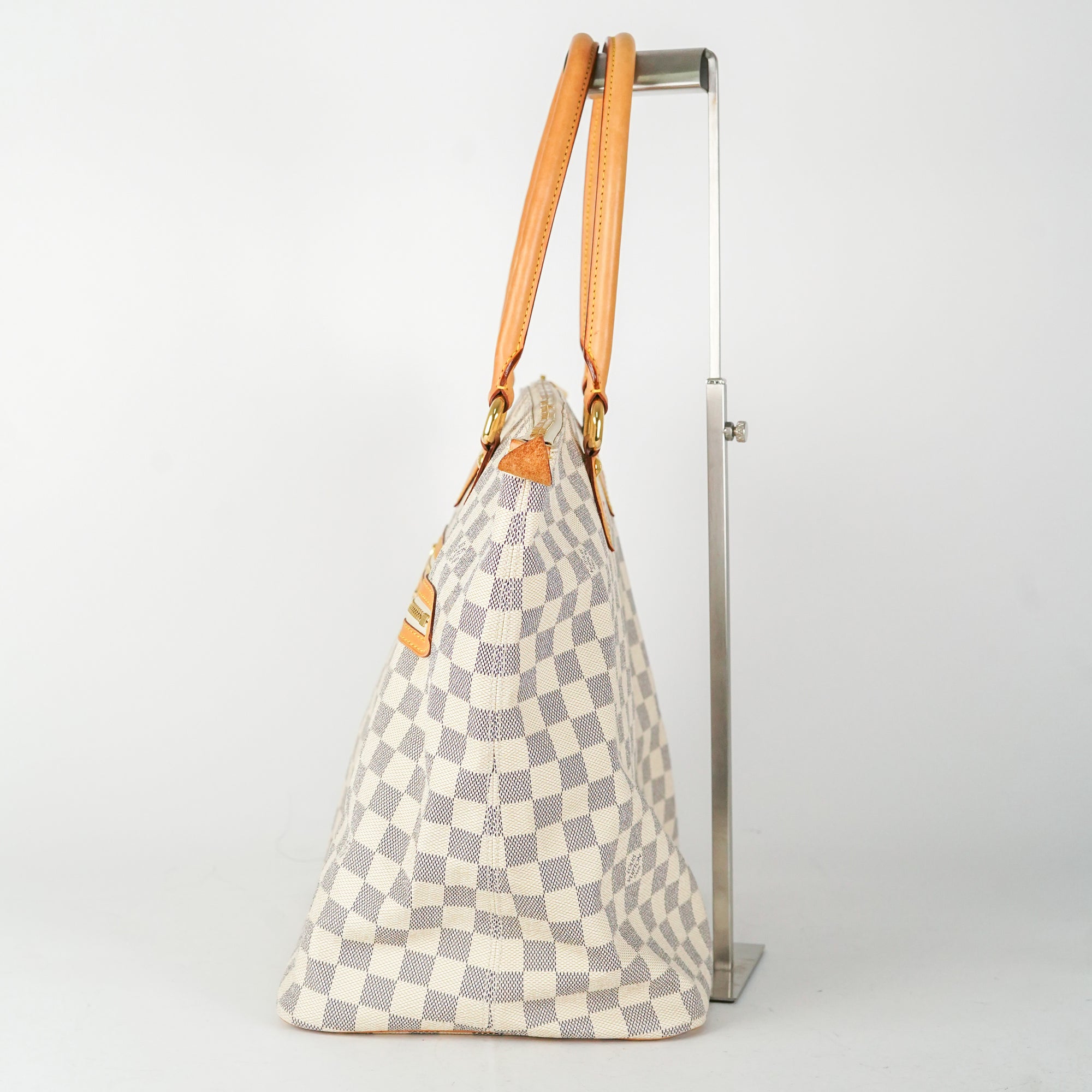 LOUIS VUITTON Tote Bag Handbag Saleya PM Damier Azur Canvas N51186 whi –  Japan second hand luxury bags online supplier Arigatou Share Japan