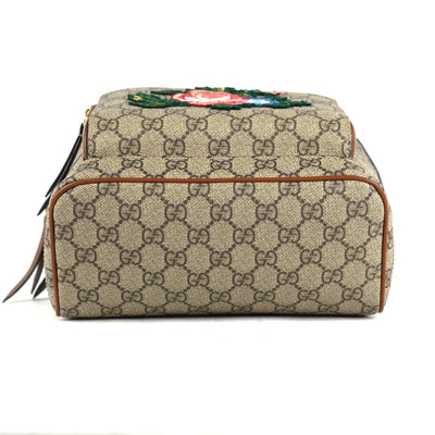 Cloth backpack Gucci Beige in Cloth - 30477774