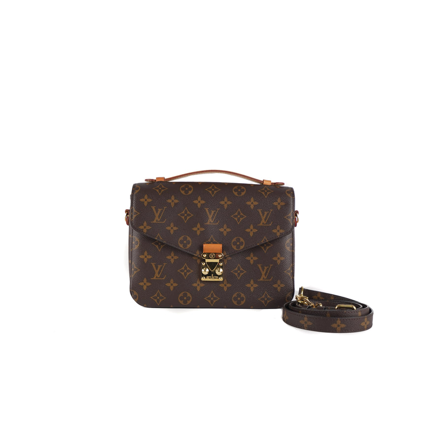 LV Pochette Metis in Monogram with LV Bandeau Twilly 2020, Women's