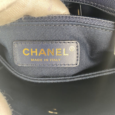 Chanel Coco Handle Navy Small - THE PURSE AFFAIR