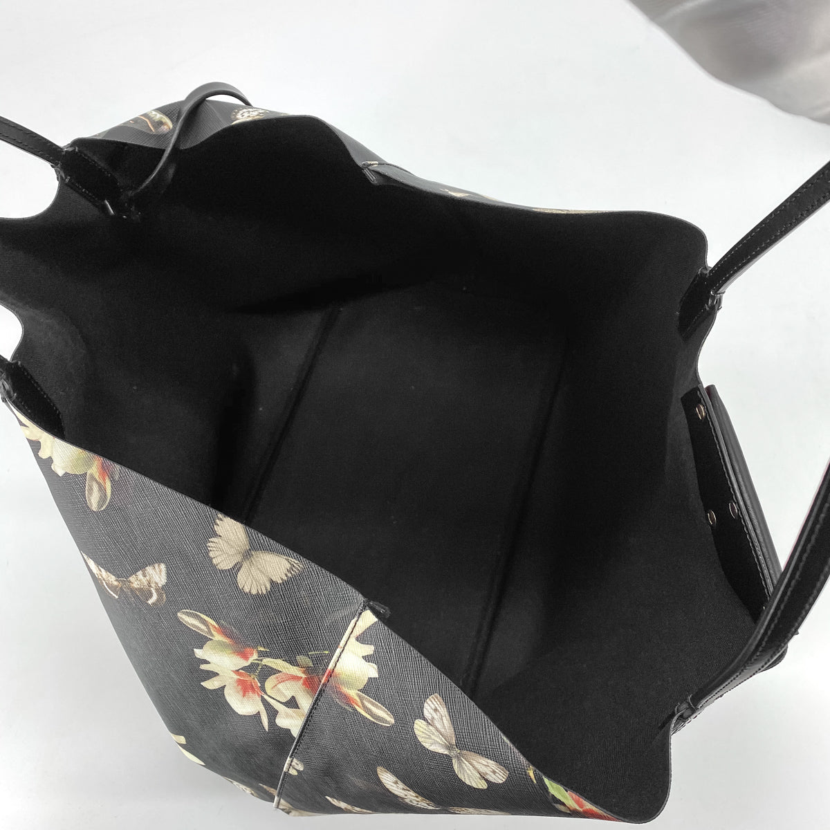 Givenchy // Black Magnolia Floral Print Tote Bag – VSP Consignment