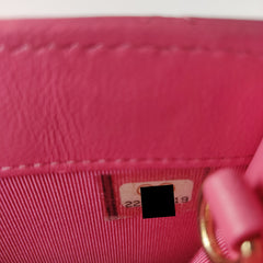 Chanel Lambskin Pink Phone holder