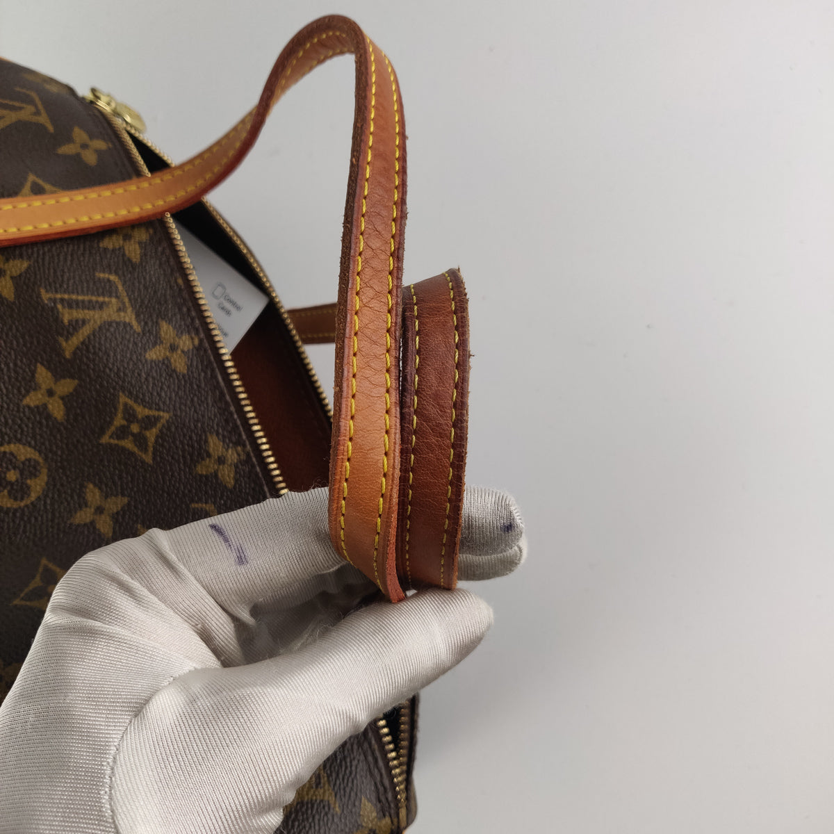 LOUIS VUITTON Louis Vuitton Monogram Papillon 30 handbag with cylindrical  pouch M51365