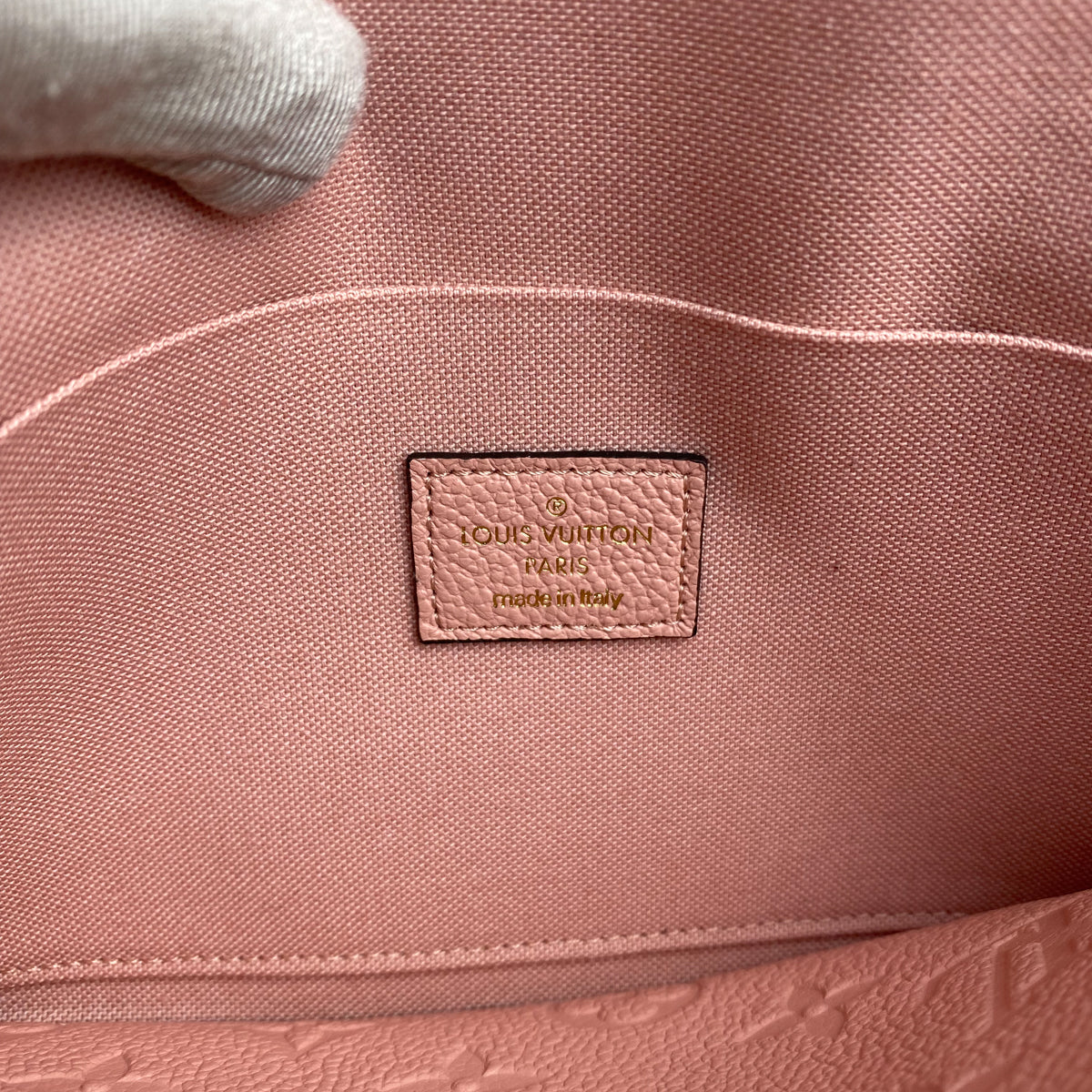 Louis Vuitton Rose Poudre Monogram Empreinte Felicie Pochette –