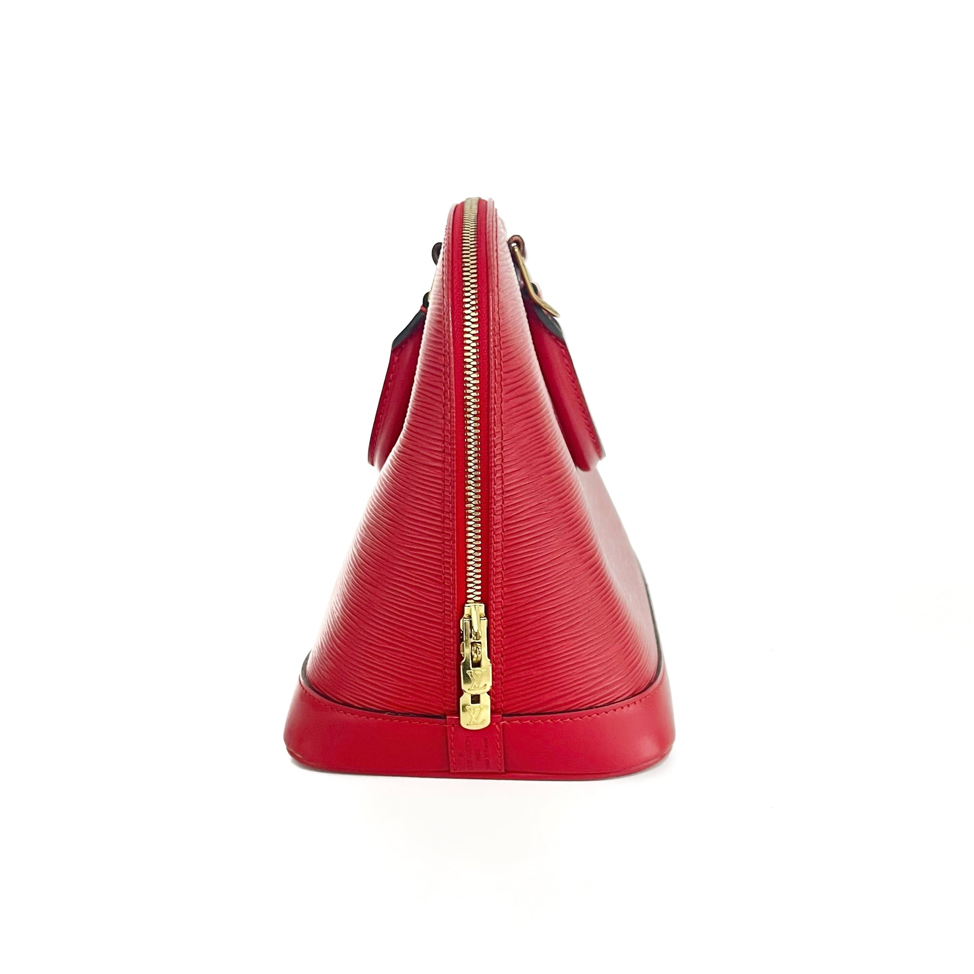 Louis Vuitton Alma BB Patent Red - THE PURSE AFFAIR