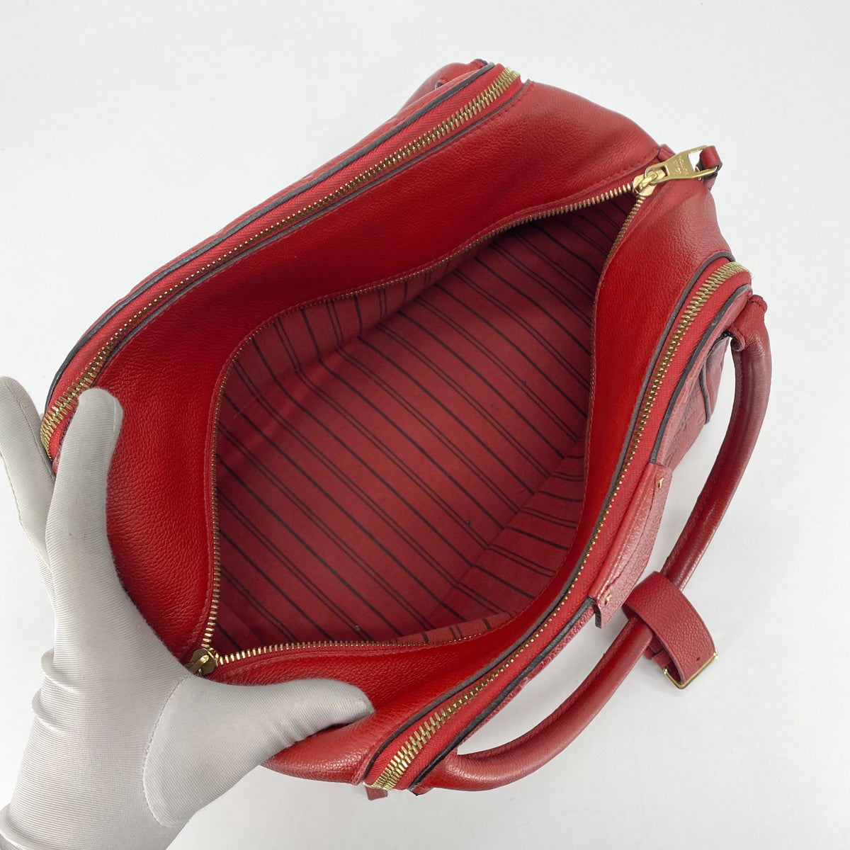 Louis Vuitton Empreinte Marais MM - Red Handle Bags, Handbags - LOU84618