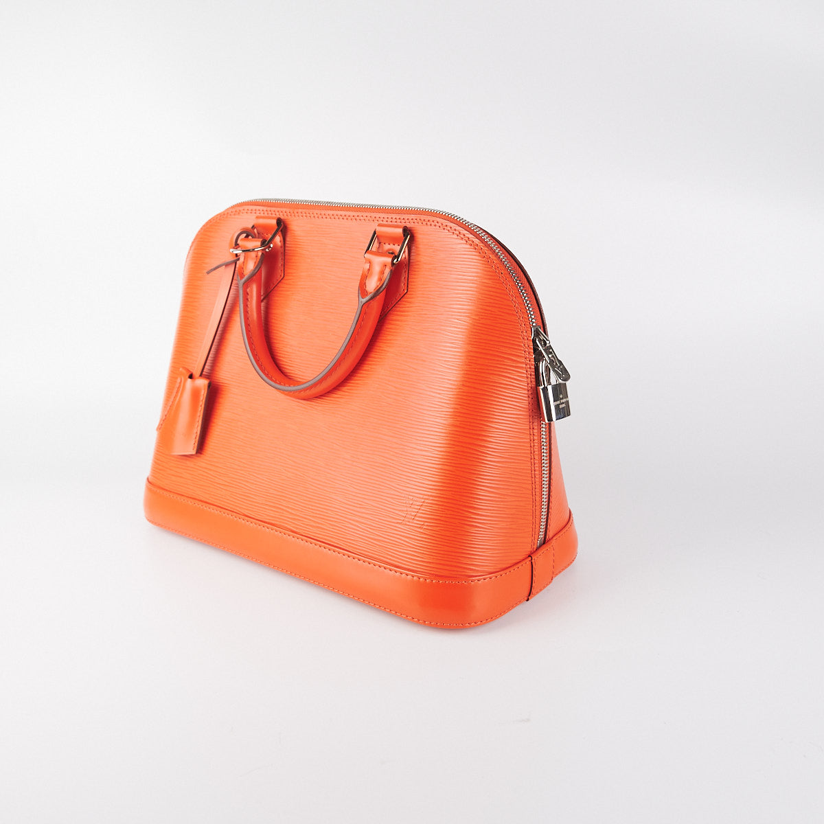 Louis Vuitton Alma Handbag Epi Leather BB Orange 221769403