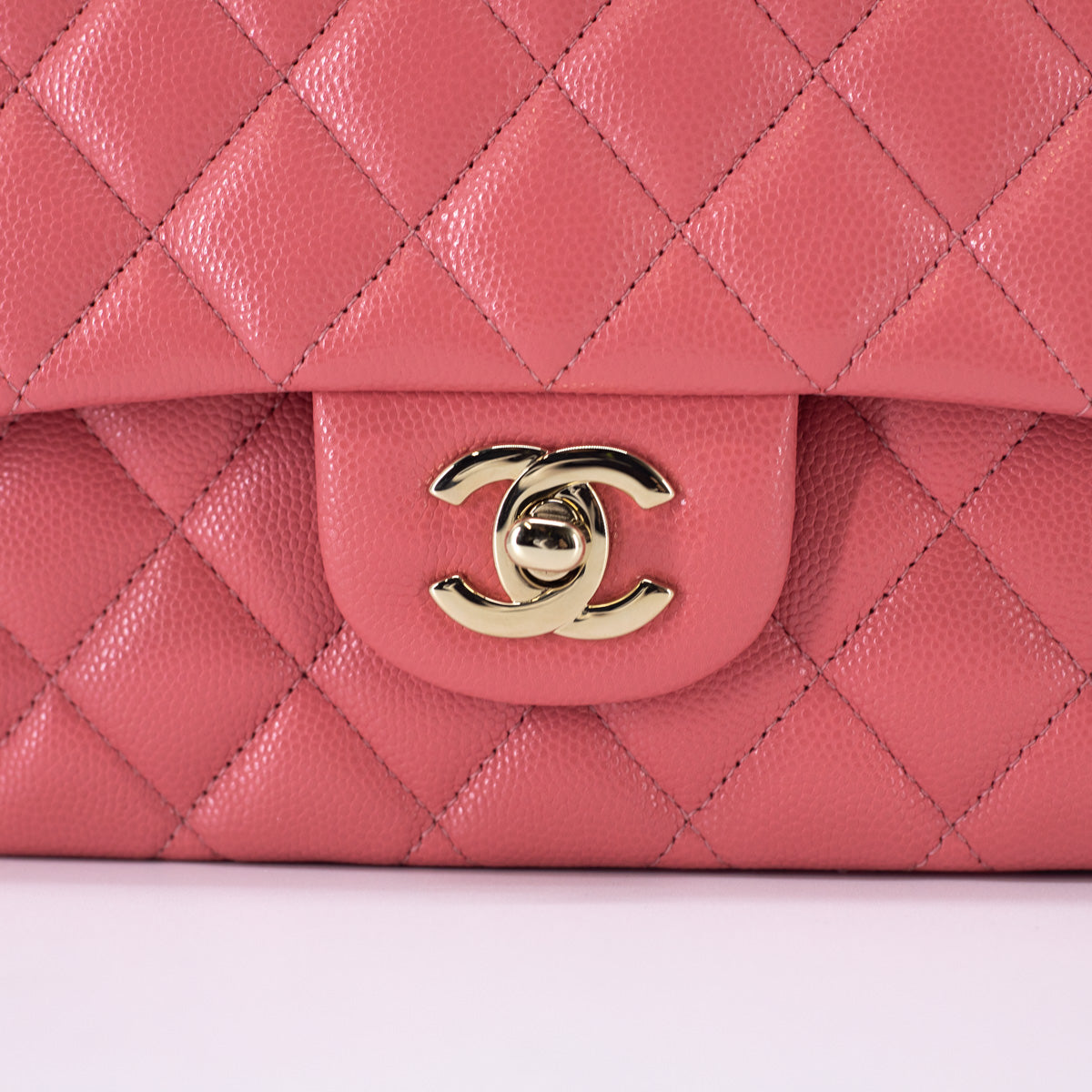 Pink Quilted Caviar Medium Classic Double Flap Bag Silver Hardware  20032004  Handbags  Accessories  The Chanel Collection  2022   Sothebys