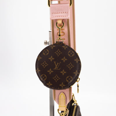 Louis Vuitton Multi Pochette Pink Strap - THE PURSE AFFAIR