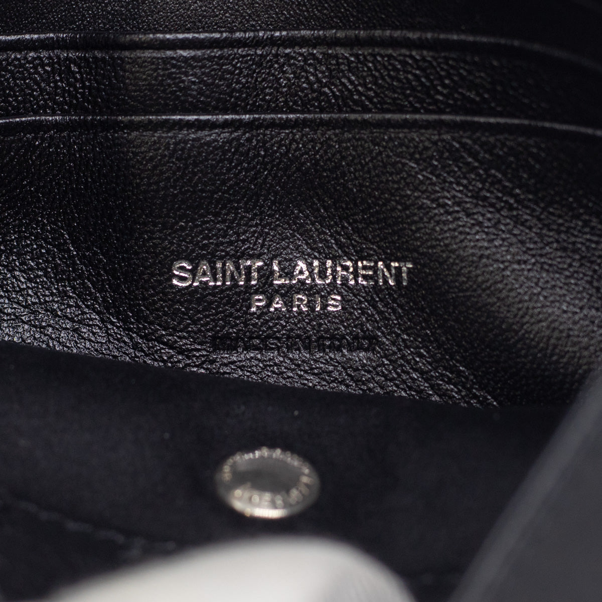 Saint laurent teddy pouch hot sale