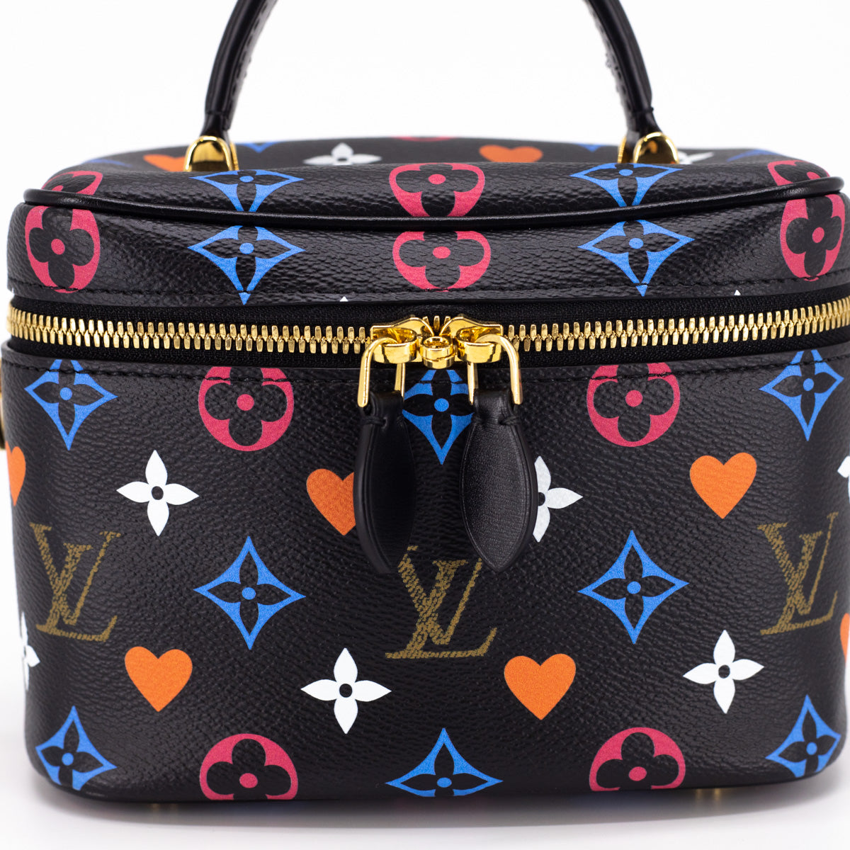 Louis Vuitton Monogram Game On Vanity PM - Black Handle Bags, Handbags -  LOU800913
