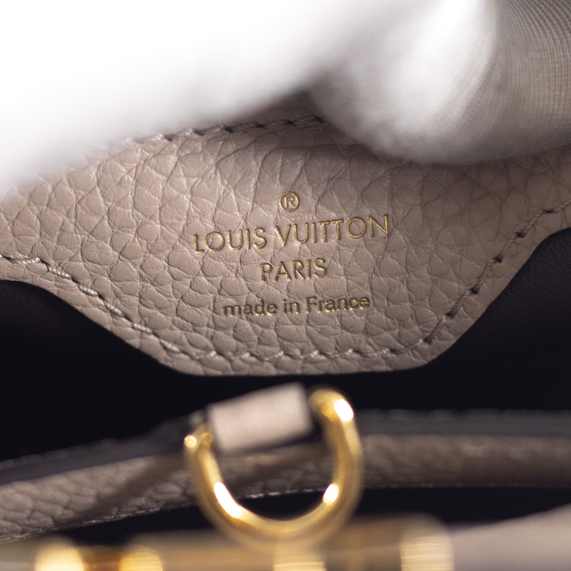 Louis Vuitton Taurillon Capucines BB Black - THE PURSE AFFAIR