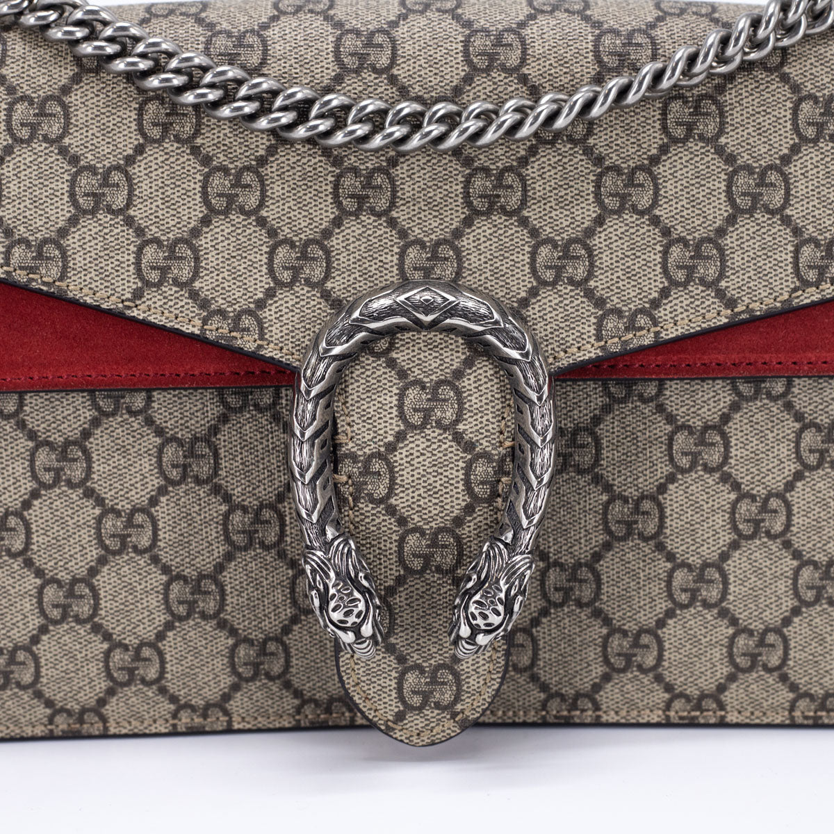 Gucci Dionysus GG Mini Chain Bag Black - THE PURSE AFFAIR