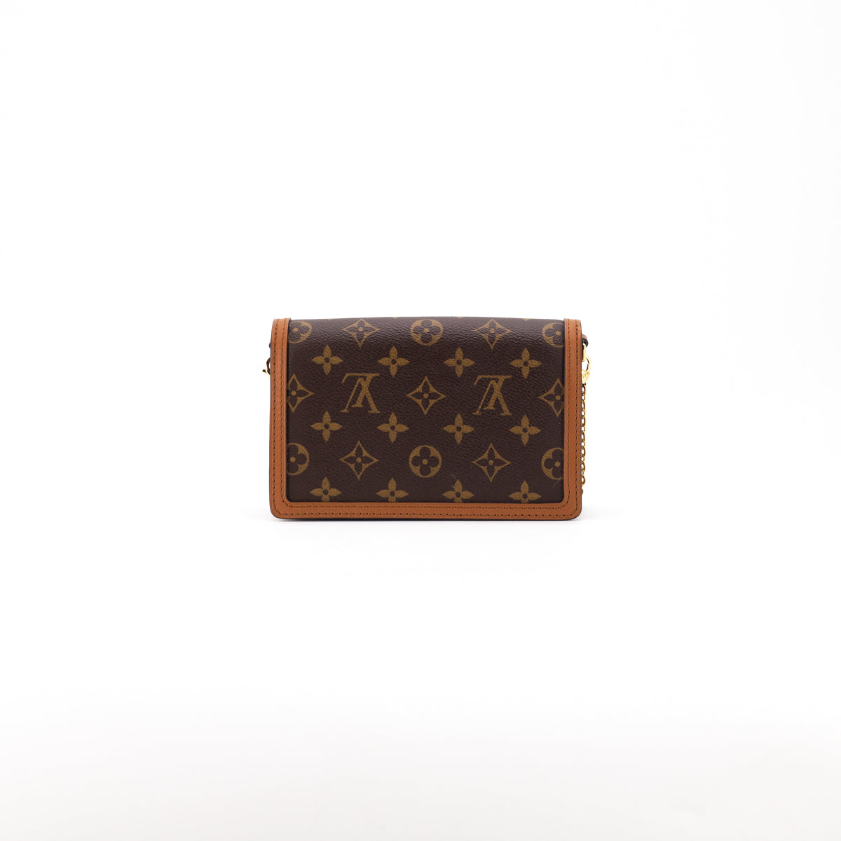Louis Vuitton Reverse Monogram Dauphine Mini Wallet on Chain