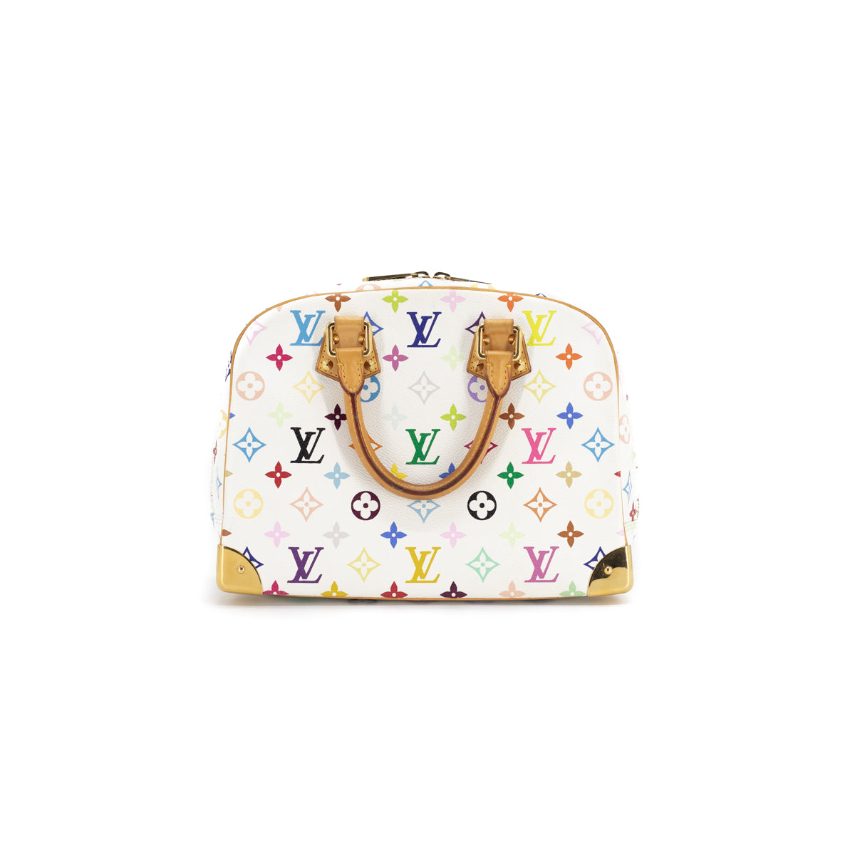 Louis Vuitton White Multicolore Monogram Trouville – Oliver Jewellery