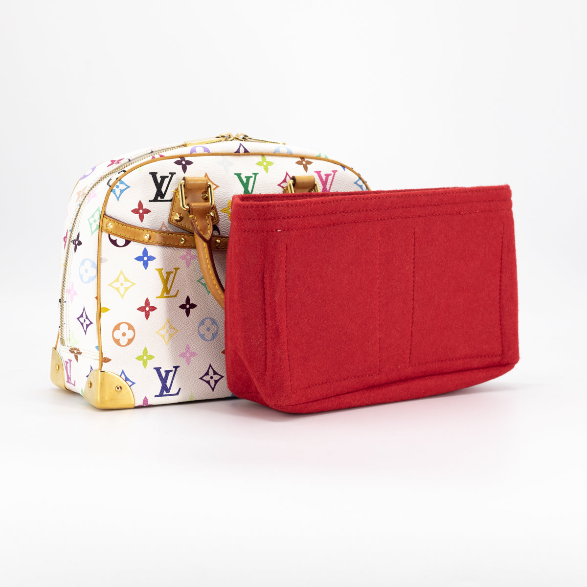 Louis Vuitton Multicolor White Trouville - THE PURSE AFFAIR