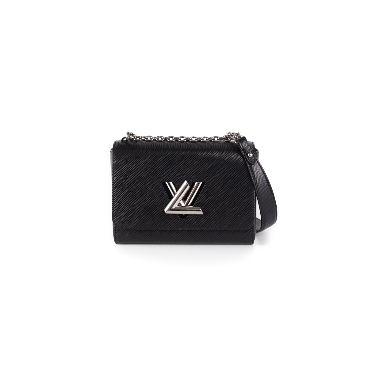 Twist leather handbag Louis Vuitton Black in Leather - 33731601