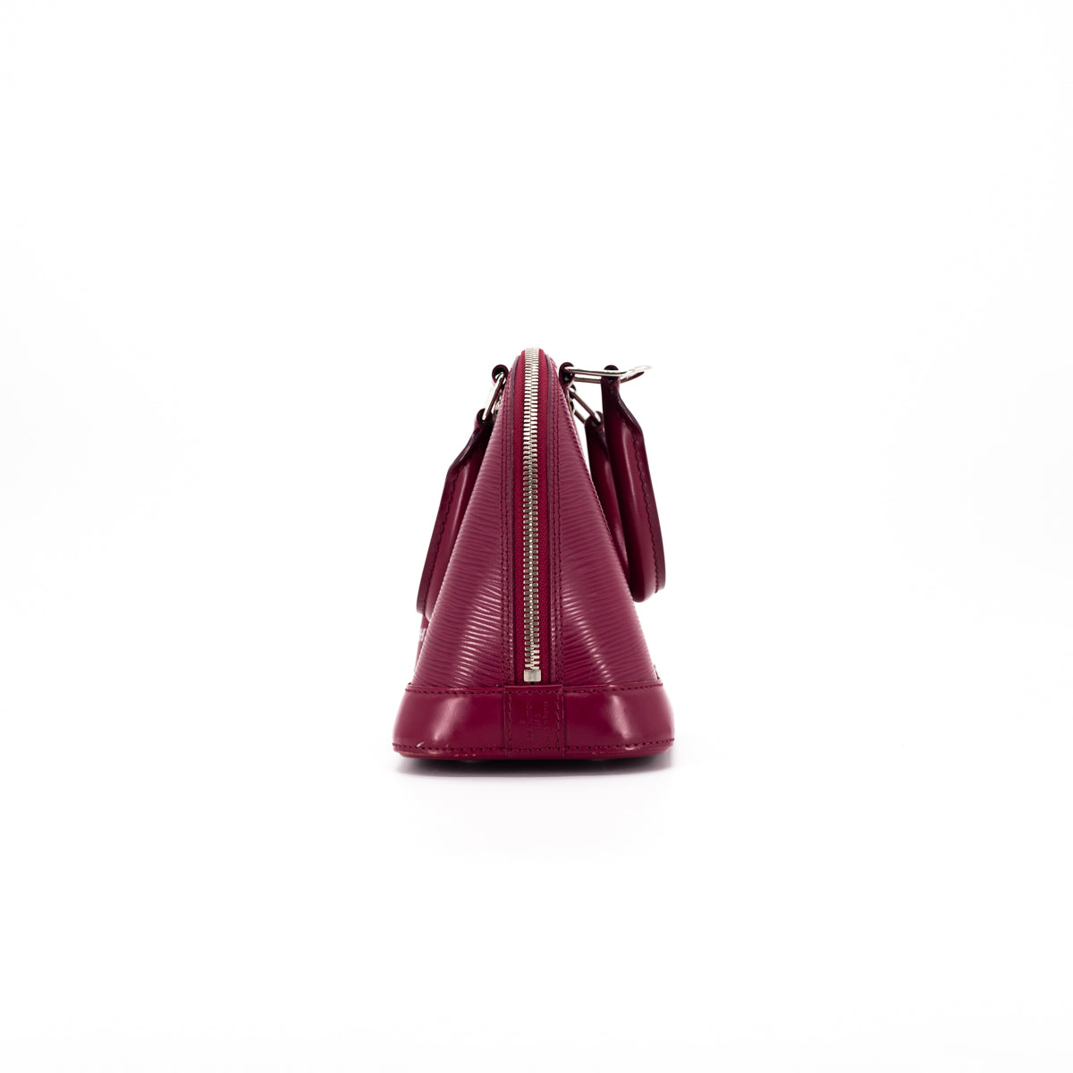 Louis Vuitton Alma Bb Patent Leather Dome Bag in Red