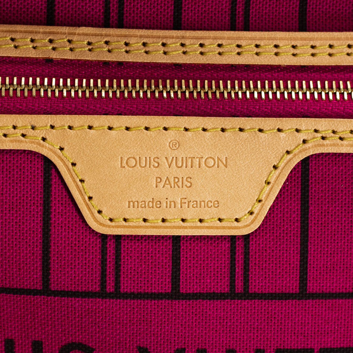 s Trina Leavers' Louis Vuitton Neverfull Monogram PM with mon  monogram in Fuschi…