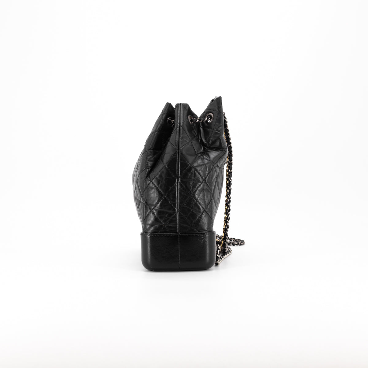 Chanel Gabrielle Medium Backpack Bag Black/Beige - THE PURSE AFFAIR