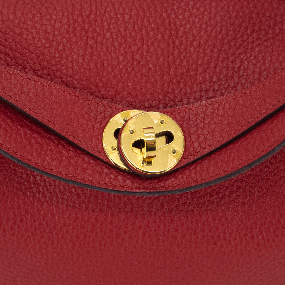 Hermes Lindy Bag Clemence 30 Red 2074701