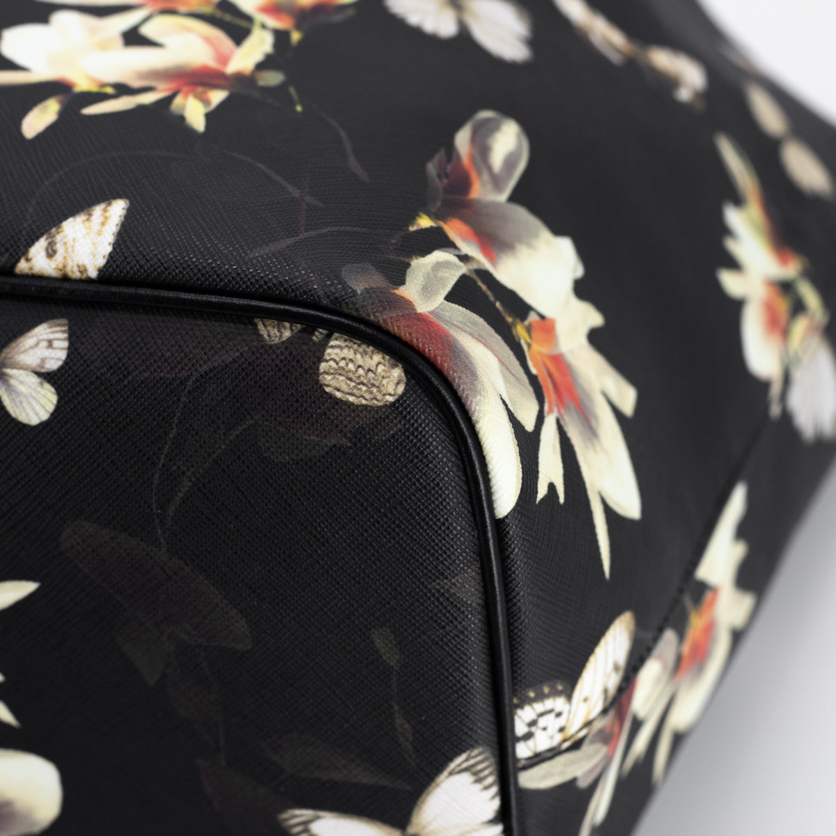 Givenchy // Black Magnolia Floral Print Tote Bag – VSP Consignment