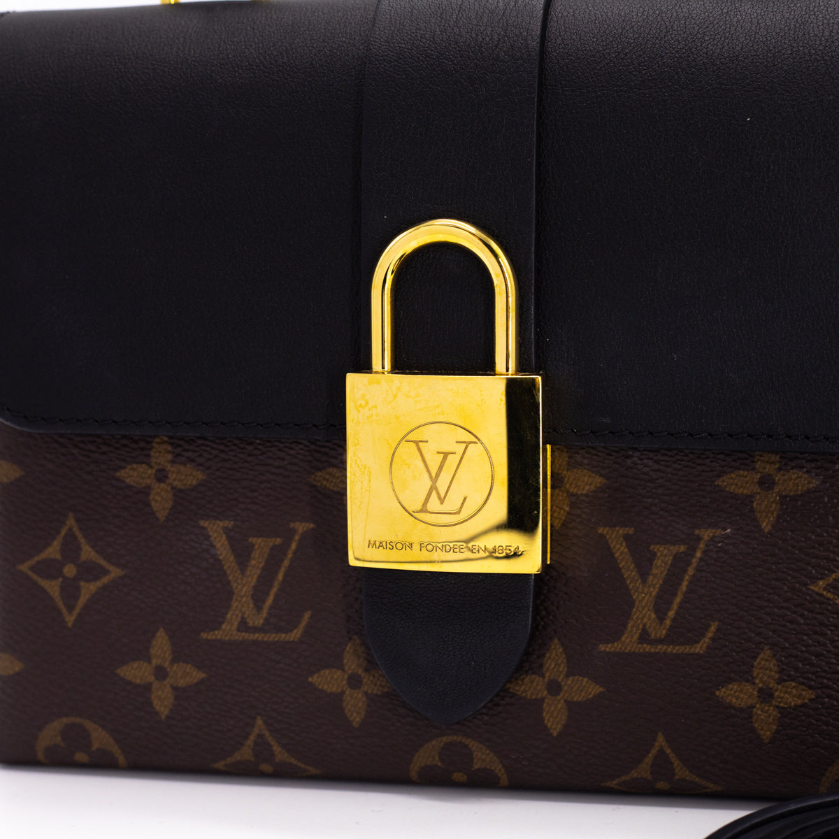 Louis Vuitton Locky BB Noir/Monogram - THE PURSE AFFAIR