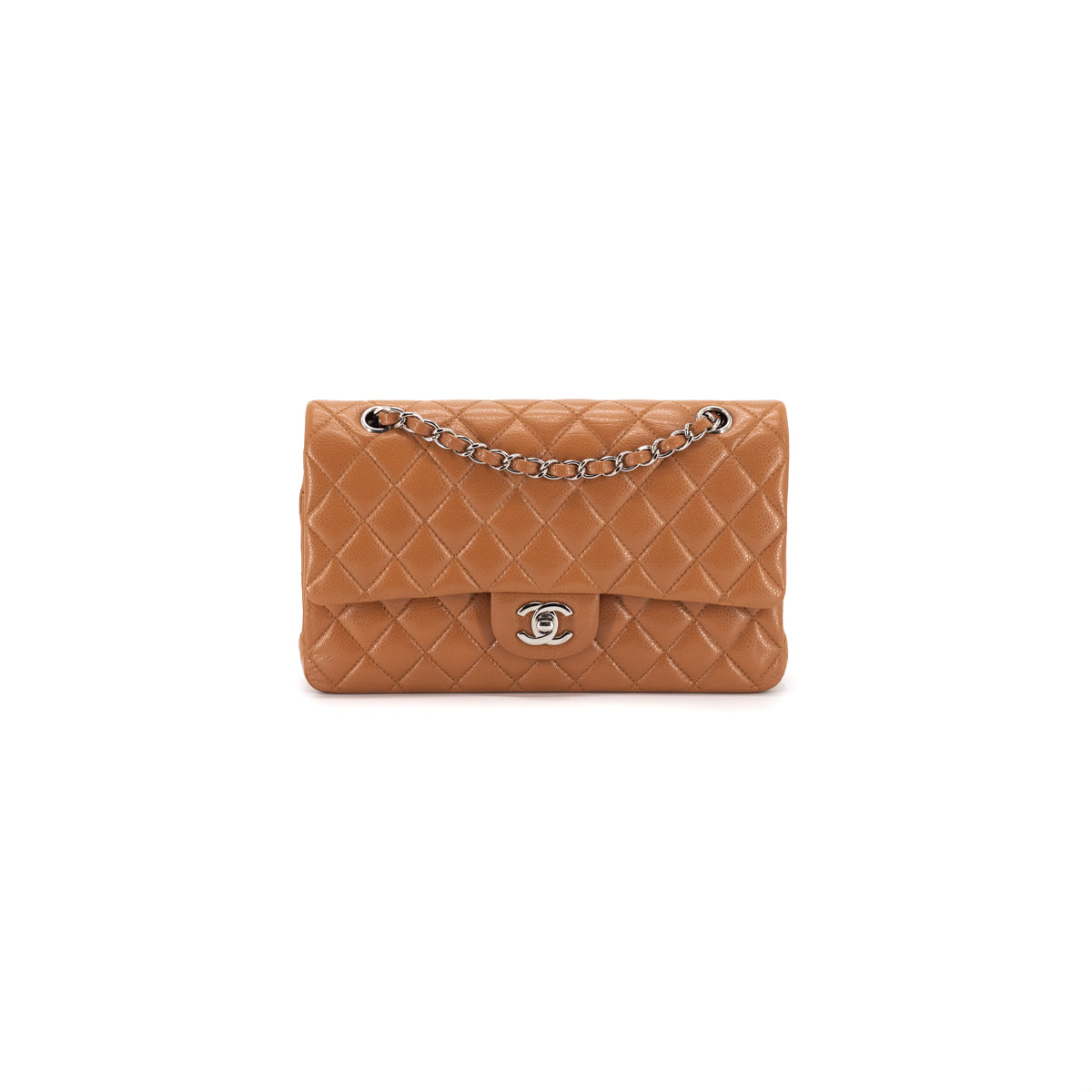 Chanel Medium Caviar Caramel Business Affinity Bag - THE PURSE AFFAIR