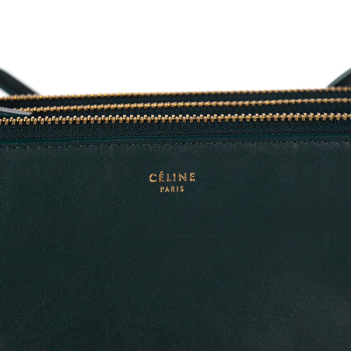 ↘️New Price↘️ Celine Trio Crossbody Bag-Red Leather Type