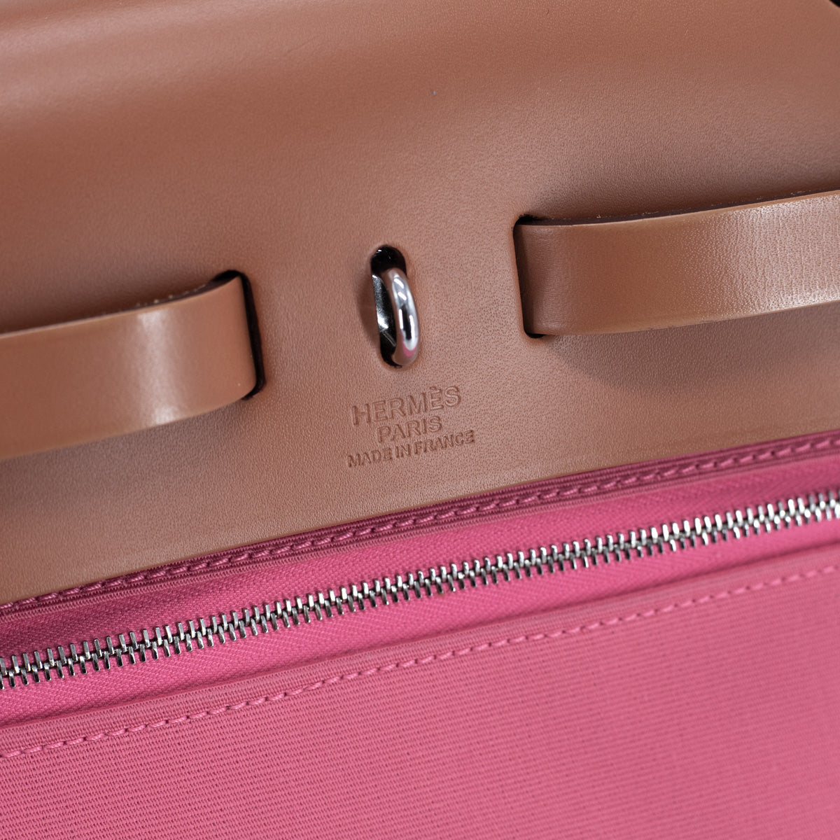 Belle & Homme - Hermes Herbag Rose Azalee in PM Condition: Brand