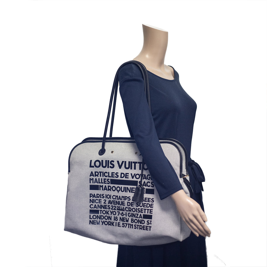 Louis Vuitton Articles De Voyage Malles Traveller - Black Totes