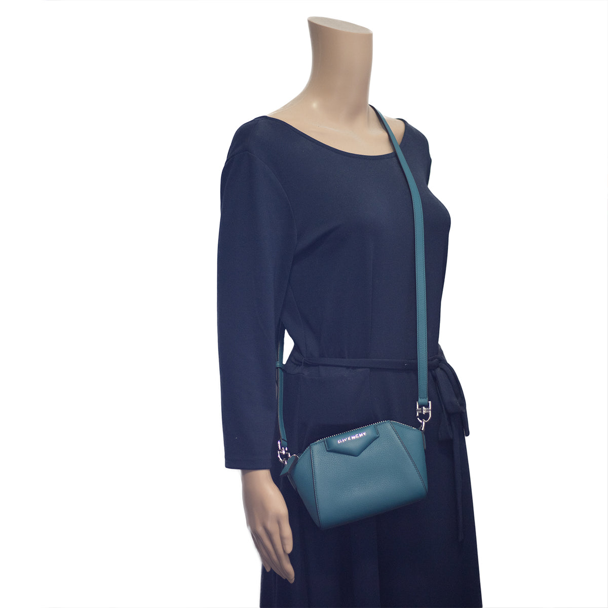 Navy blue 'Antigona Nano' shoulder bag Givenchy - Vitkac TW