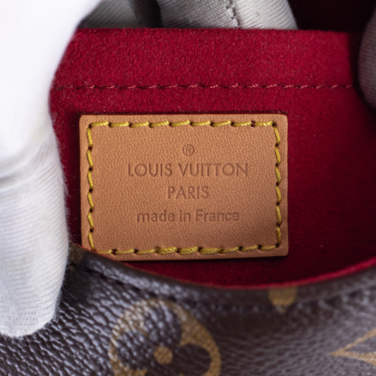 Shop Louis Vuitton Tambour monogram 28mm (QBB165) by lifeisfun