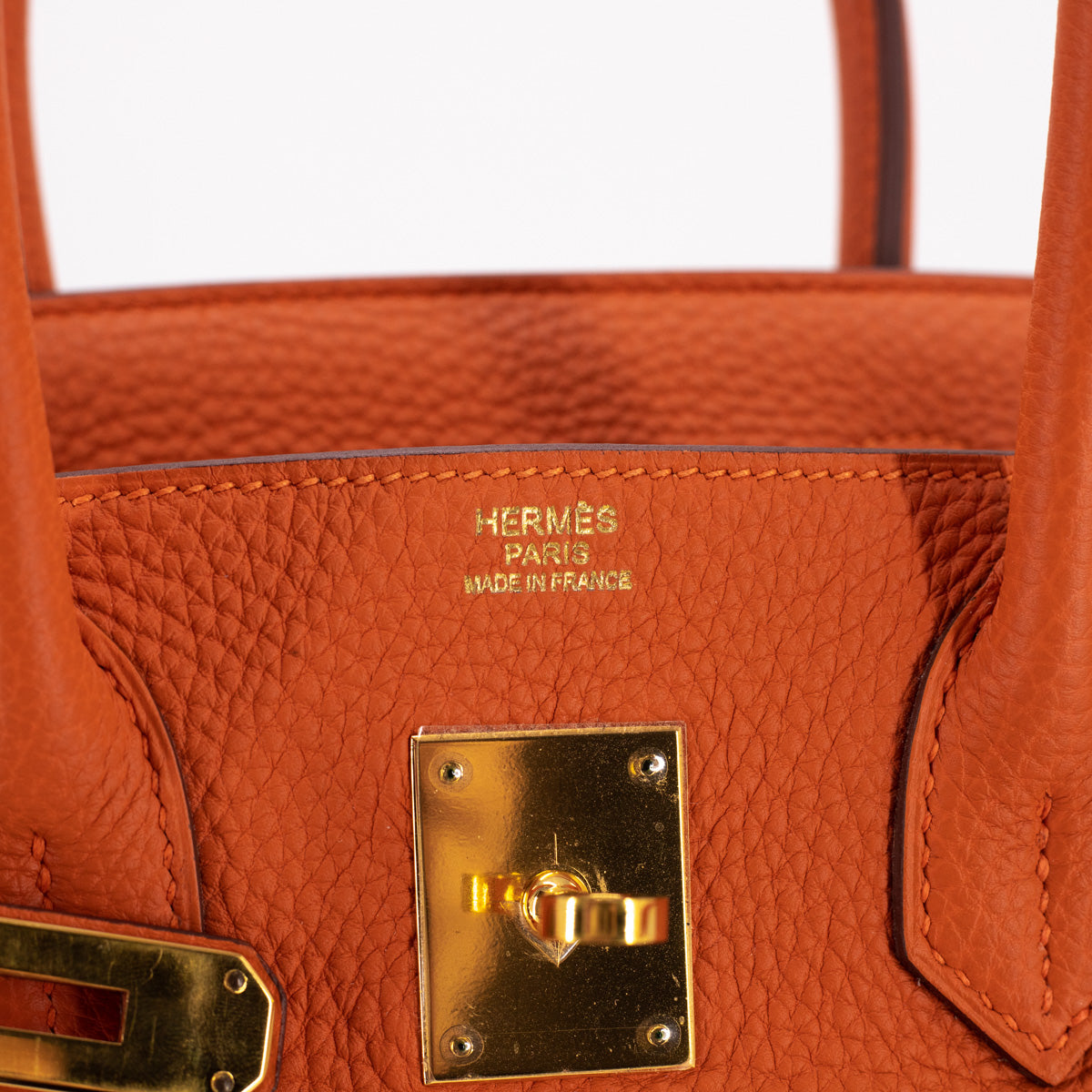 Hermès Birkin 30 Orange GHW