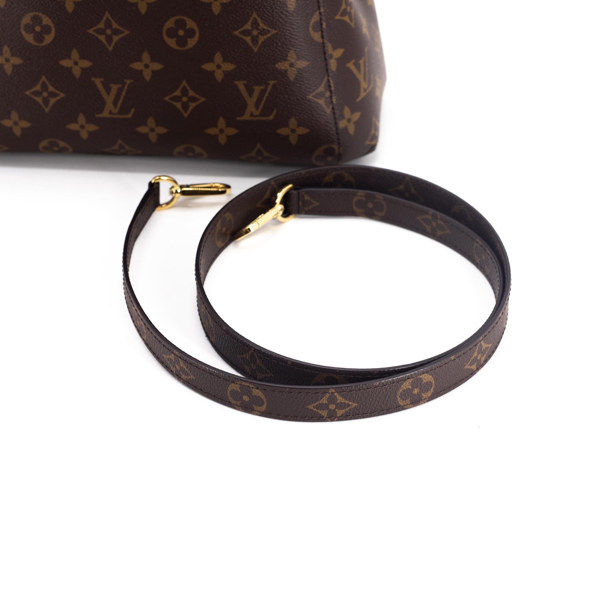 ❤️🍀❤ Louis Vuitton Tasche Montaigne BB schwarz