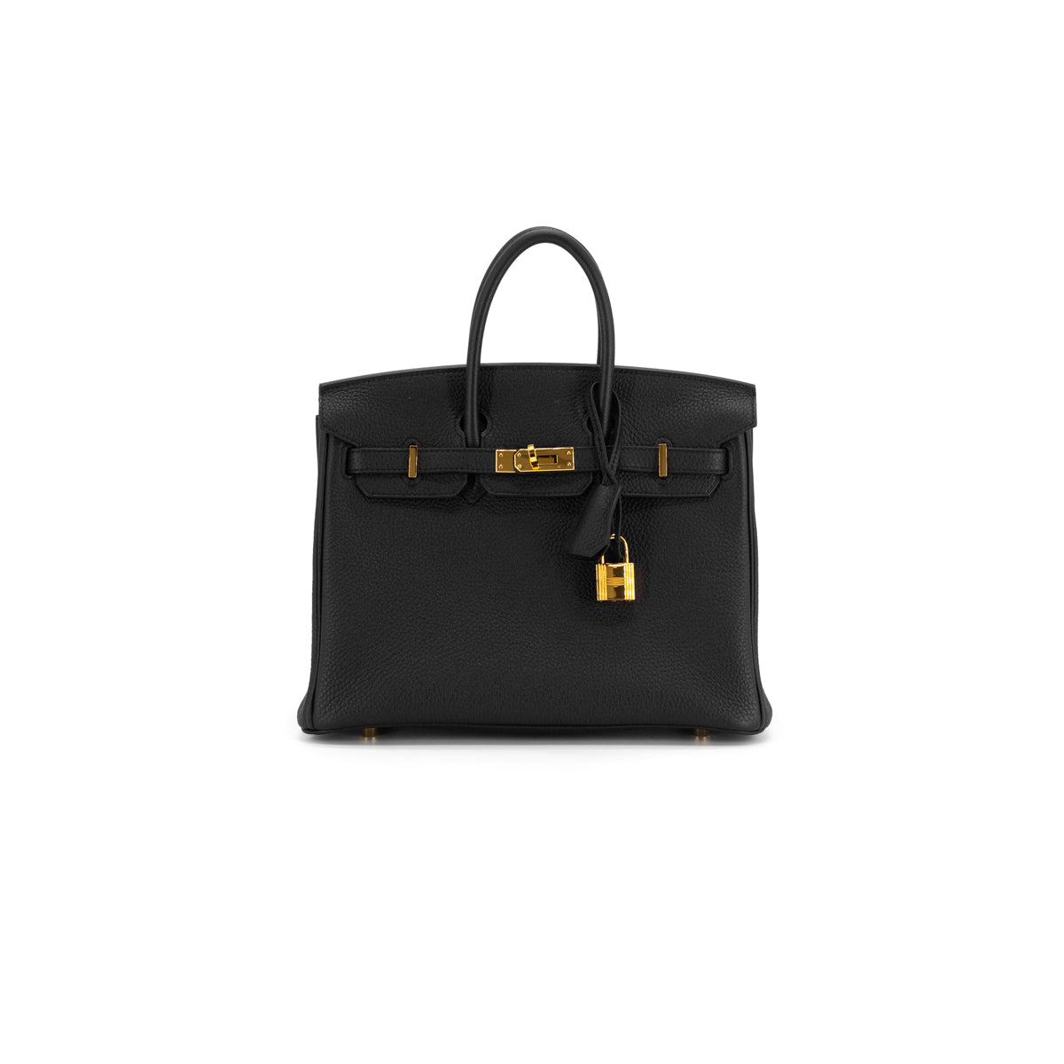 Hermès Birkin 25 Black Togo leather Rose Gold Hardware - 2021, Z in 2023