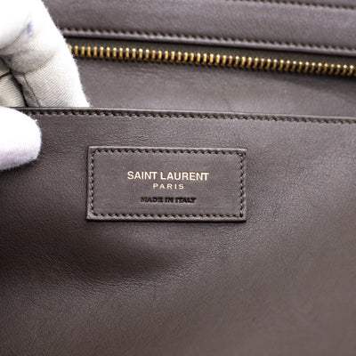 Saint Laurent YSL Baby Cabas Grey - THE PURSE AFFAIR