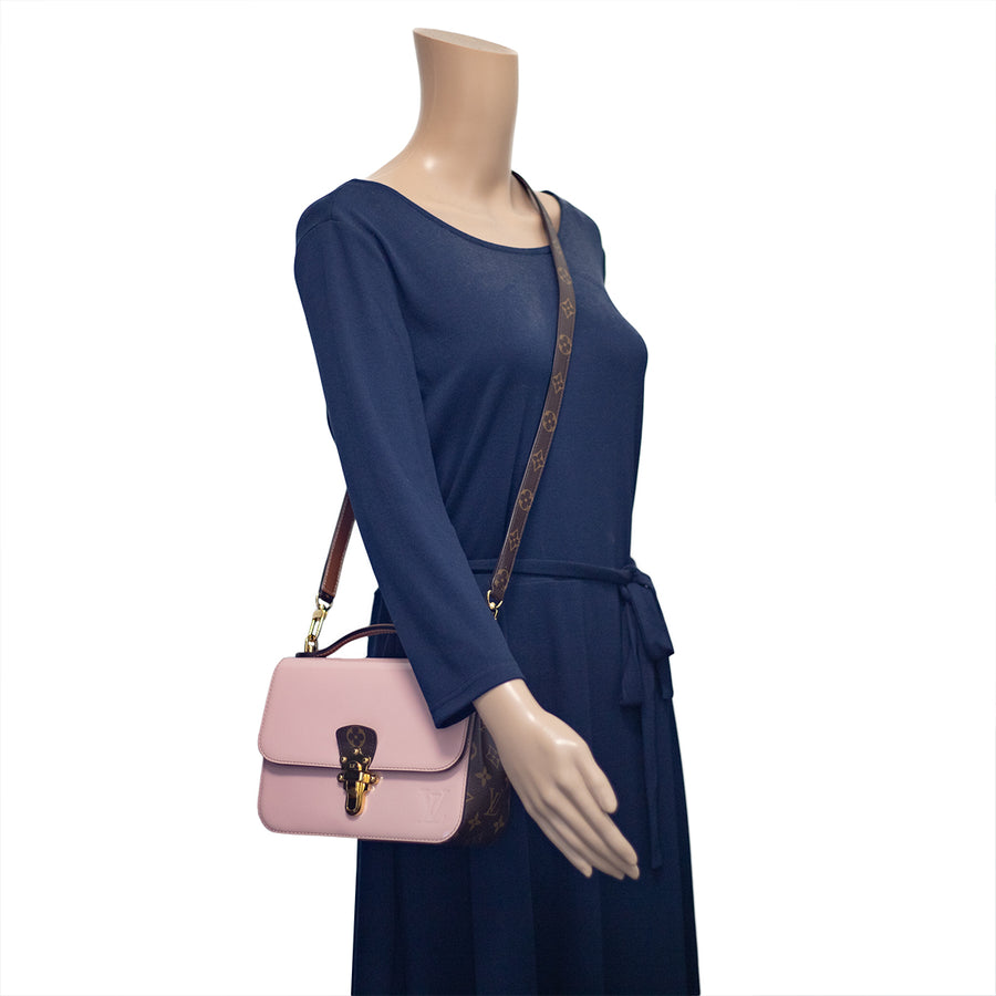 Louis Vuitton, Bags, Louis Vuitton Cherrywood Bb Patent Leather Shoulder  Bag Rose Ballerine