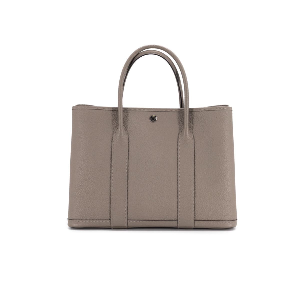 Brand New Hermes Garden Party 36 Gris Asphalte