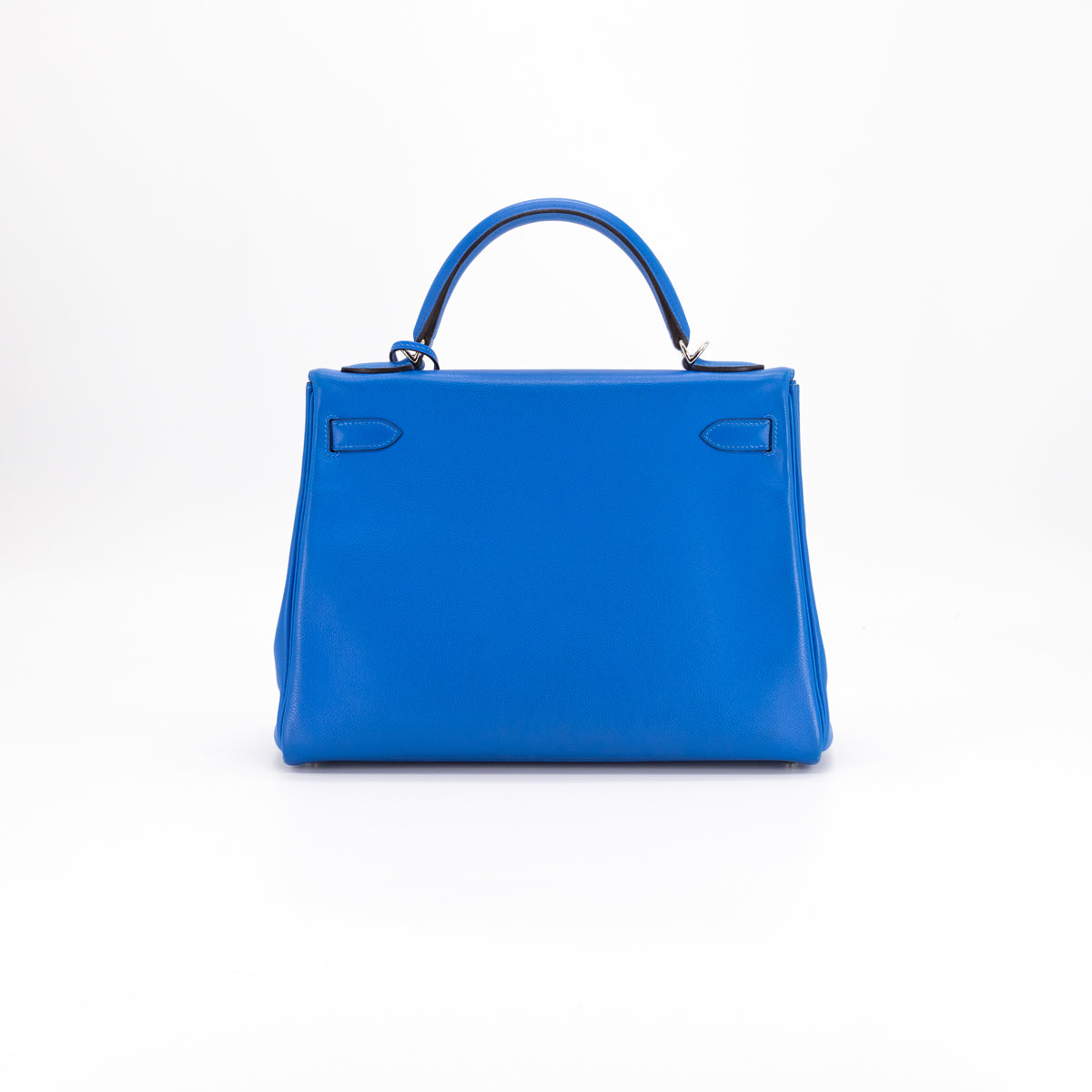 Hermes Kelly 32 Bleu Hydra  Hermes Preowned Courture - THE PURSE