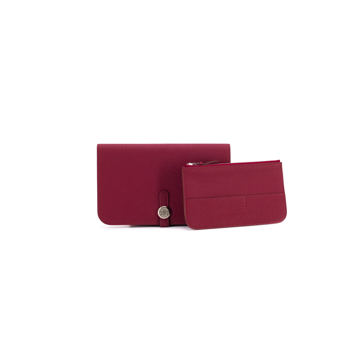 Sold at Auction: A HERMES DOGON DUO WALLET