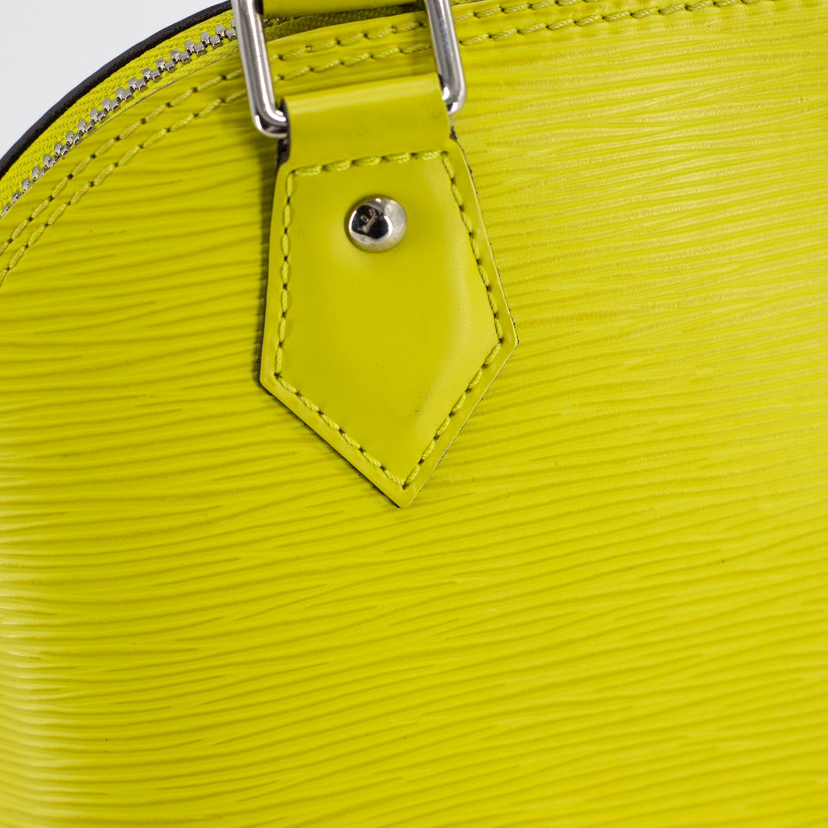 Louis Vuitton Alma BB Epi Lime Green - THE PURSE AFFAIR