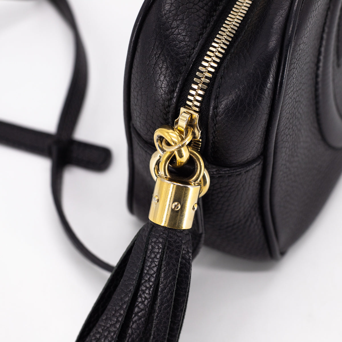 Soho leather handbag Gucci Black in Leather - 27460145