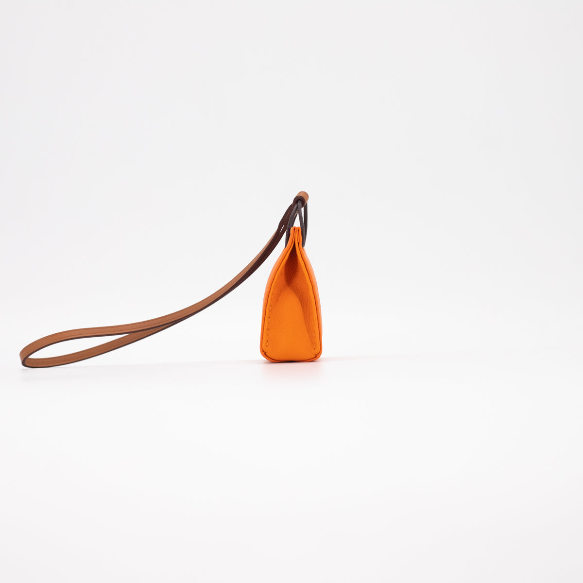 Hermès Orange Bag Charm